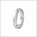 Contemporary Edge Silver Band
