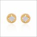 Soft Minimalism Diamond Earrings