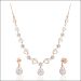 Radiant Heartdrop Diamond Necklace Set