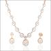 Opulent Loop Diamond Necklace Set