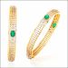 Aisshpra Diamond Bangles in 14 Kt Contemporary Design Jewellery for Women