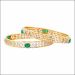 Aisshpra Diamond Bangles in 14 Kt Contemporary Design Jewellery for Women