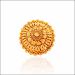 Aisshpra Geru Design Gold Cocktail Ring in 18 Kt Traditional wear Jewellery for Women