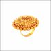 Aisshpra Gold Cocktail Ring in 18 Kt Stylish & Trendy Party wear Jewellery for Women