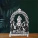 Aisshpra 92.5 Purity Antique Style Kamal Lakshmi Silver Idol or Murti Devotional Items