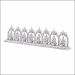 Aisshpra 92.5 Purity Antique Style Goddess Ashtalakshmi Silver Idol Set 
