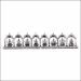 Aisshpra 92.5 Purity Antique Style Goddess Ashtalakshmi Silver Idol Set 