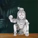 Aisshpra 92.5 Purity Bal Gopal Silver Murti or Idol Antique Style Devotional Items