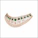 Aisshpra Emerald Rose Gold 14 Kt Diamond Necklace Bridal Wedding Jewellery for Women