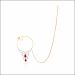 Aisshpra Elegant Diamond Nath in 14 Kt Traditional Wear Jewellery for Women