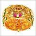 Aisshpra Kundan Gold Kada in 18 Kt Traditional Temple Style Jewellery for Women