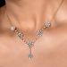 Floral Blossoms Diamond Necklace 