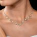 Graceful Blossom Diamond Necklace 