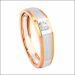 Aisshpra Pt 95 Platinum & Solitaire Diamond Band for Men Casual Wear Jewellery