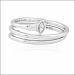 Aisshpra Pt 95 Platinum Diamond Ring for Women Stylish Party-Wear Jewellery