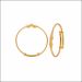Aisshpra Gold Baby Bangle Bracelet in 18 Kt Comes in a Set of 2 Jewellery for Kids