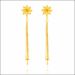 Aisshpra Gold Latkan Earrings in 18 Kt Stylish Party Wear Jewellery for Women