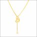 Aisshpra Lightweight Gold Necklace in 18 Kt Casual Wear or Party Wear Jewellery for Women