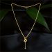 Aisshpra Lightweight Gold Necklace in 18 Kt Casual Wear or Party Wear Jewellery for Women