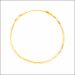 Aisshpra Gold Hoop Earrings in 18 Kt Elegant Daily wear Jewellery for Women 