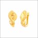 Aisshpra Casting Gold Earrings in 22 Kt Stylish Daily Wear Jewellery for Women