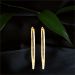 Aisshpra Gold Hoop Earrings in 18 Kt Elegant Daily wear Jewellery for Women 