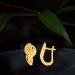 Aisshpra Casting Gold Earrings in 22 Kt Stylish Daily Wear Jewellery for Women