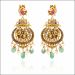Aisshpra Temple Design Gold Earrings in 22 Kt Bridal Wedding Jewellery