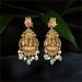 Aisshpra Temple Design Gold Earrings in 22 Kt Bridal Wedding Jewellery
