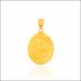 Aisshpra Mahabali Hanuman Gold Locket in 18 Kt Daily Wear Jewellery for Men