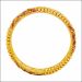 Aisshpra Antique Gold Bangles in 18 Kt Traditional Geru Design Jewellery for Women
