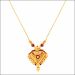Aisshpra Gold Necklace in 18 Kt Classical Geru Design Traditional Wear Jewellery for Women