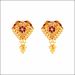 Aisshpra Gold Necklace Set in 18 Kt Traditional Geru Design Jewellery for Women