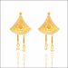 Aisshpra Lightweight Gold Earrings in 18 Kt Stylish Party Wear Jewellery for Women