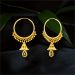 Aisshpra Gold Earrings in 18 Kt for Women Modern Design Party Wear Jewellery