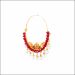 Aisshpra Signity Gold Nath in 18 Kt Stylish Traditional Wear Jewellery for Women