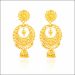Aisshpra Gold Brij Bali Earrings in 18 Kt Stylish Party Wear Jewellery for Women