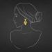 Aisshpra Gold Brij Bali Earrings in 18 Kt Stylish Party Wear Jewellery for Women