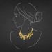 Aisshpra Turkish Style Gold Necklace in 22 Kt Stylish Party Wear Jewellery for Women