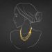 Aisshpra Matarmala Design Gold Necklace in 22 Kt Party Wear Jewellery for Women 