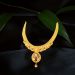 Aisshpra Meena Design Gold Short Necklace in 22 Kt Traditional Wear Jewellery for Women