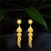 Aisshpra Gold Jhumka Earrings in 18 Kt Classic Party Wear Jewellery for Women