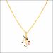 Aisshpra Gold Chain Set in 18 Kt Comes with a set of Matching Earrings 