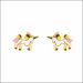 Aisshpra Gold Chain Set in 18 Kt Comes with a set of Matching Earrings 