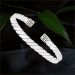 Aisshpra 92.5 Sterling Silver Kada Stylish Traditional Wear Jewellery for Men