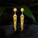 Aisshpra Gold Jhumka Earrings in 18 Kt for Women Traditional Wear Jewellery