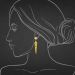 Aisshpra Gold Jhumka Earrings in 18 Kt for Women Traditional Wear Jewellery