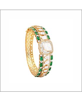 Aisshpra Polki Diamond Bracelet in 14 Kt Stylish Party Wear Jewellery for Women