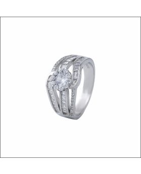 Stellar Shine Silver Ring