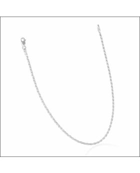 Graceful Whisper Gleaming Silver Anklet
